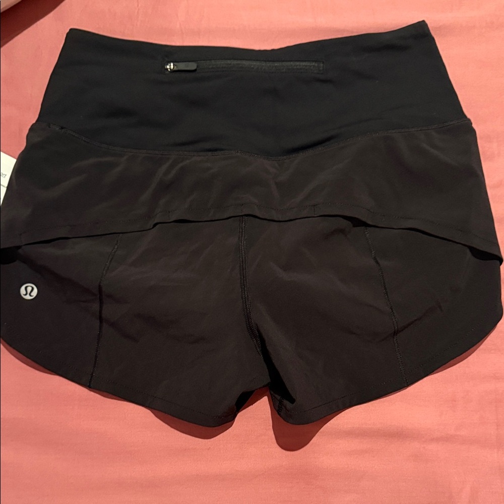 lululemon athletica Women's Black Athletic Shorts